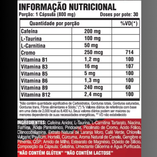 LIPO 6 BLACK ULTRA - 60 CAPS NUTREX