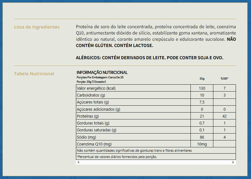 PROTEIN CRUSH - 900g - UNDER LABZ