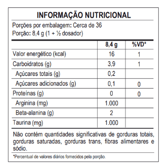 PRÉ-TREINO NIGHT TRAIN 300g - MAX TITANIUM