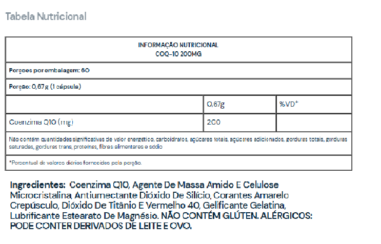 COQ-10 200mg ULTRA CONCENTRADA - UNDER LABZ