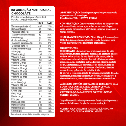 NUTRI WHEY PROTEIN - 900g - POTE - INTEGRAL MÉDICA