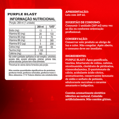 BOOSTER ENERGY DRINK - 269ml - INTEGRAL MÉDICA