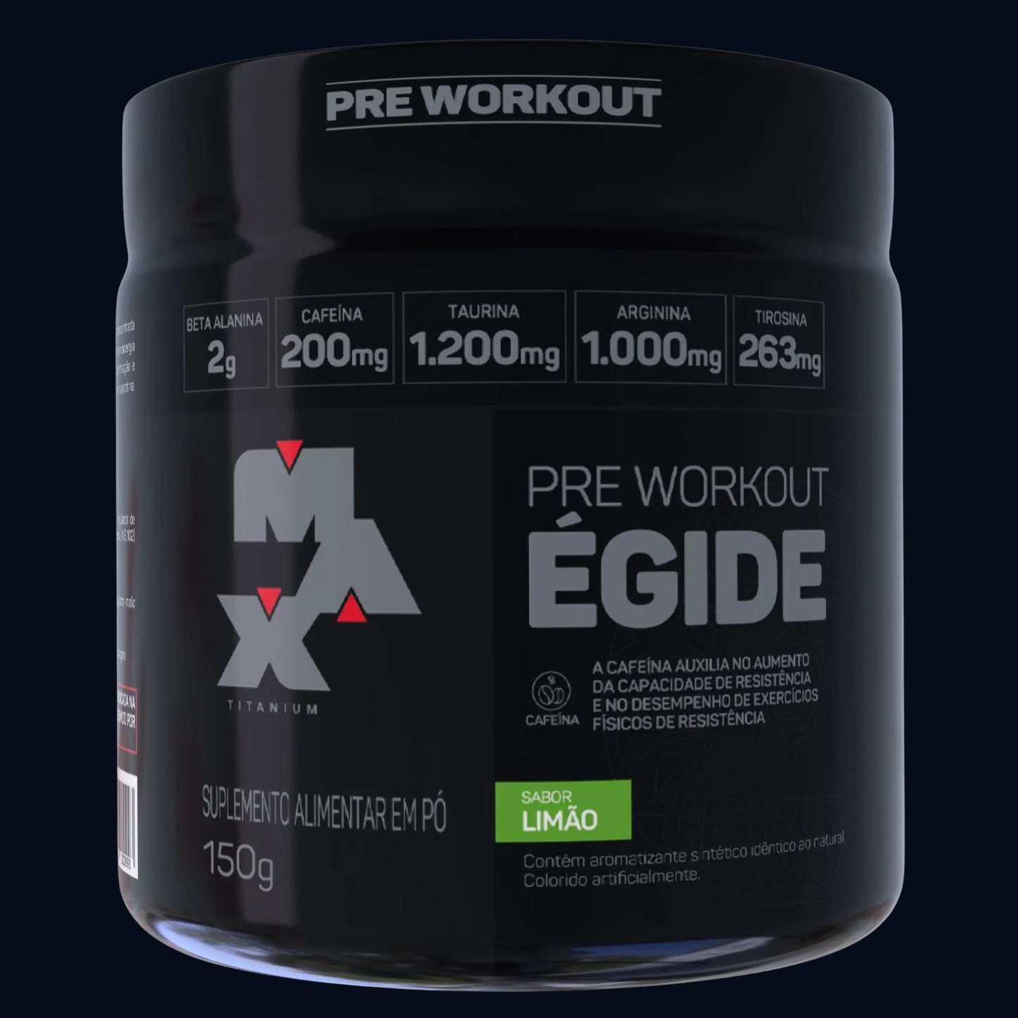 PRÉ-TREINO ÉGIDE 150g - MAX TITANIUM