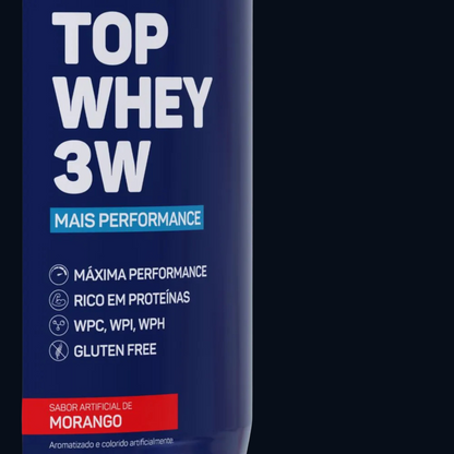 TOP WHEY 3W + PERFORMANCE 900g - POTE - MAX TITANIUM