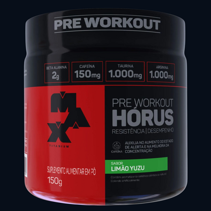 PRÉ-TREINO HÓRUS 150g - MAX TITANIUM