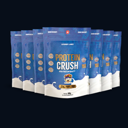 COMBO - 7X PROTEIN CRUSH - 900g - SABORES SORTIDOS* - REFIL - UNDER LABZ