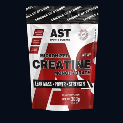 CREATINA MICRONIZADA MONOHIDRATADA (Refil-300g) - AST SPORTS