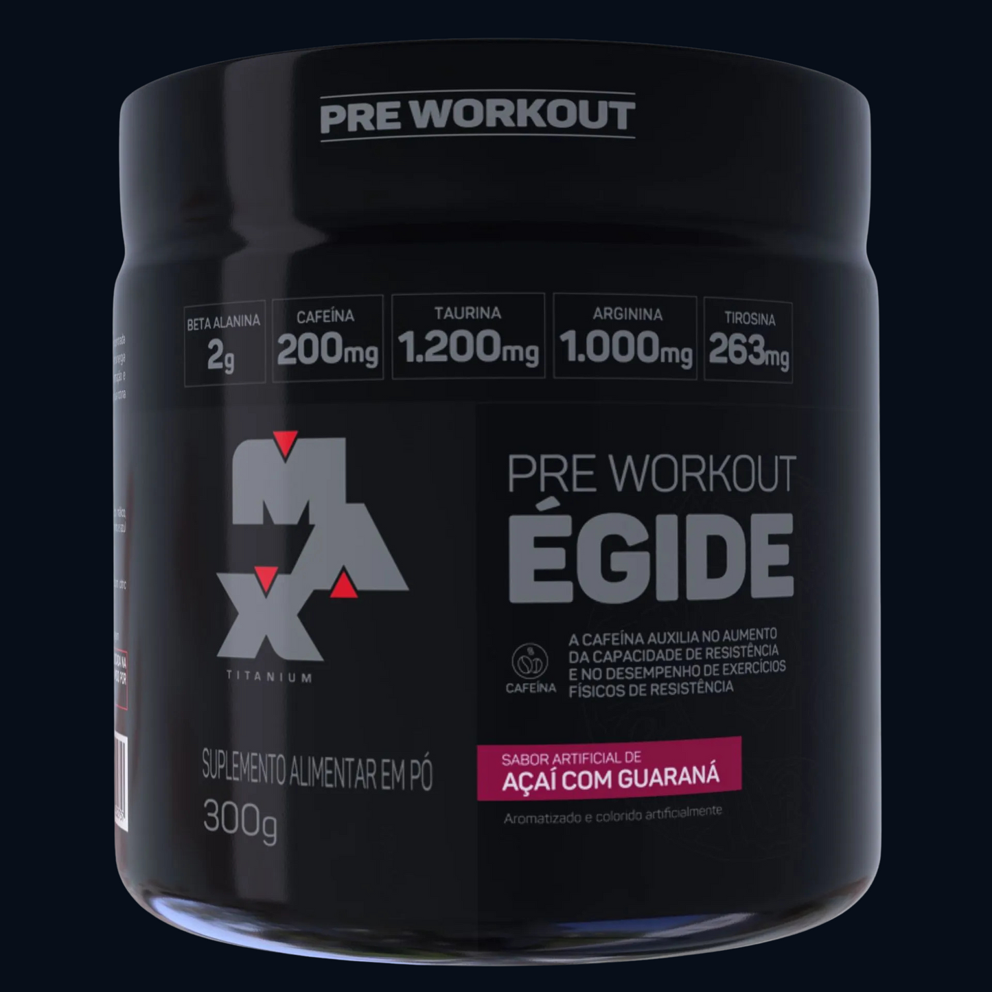 PRÉ-TREINO ÉGIDE 300g - MAX TITANIUM