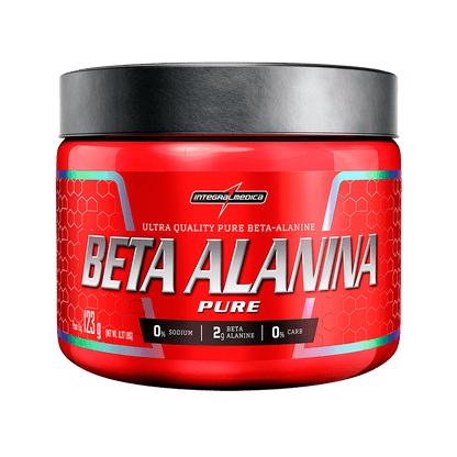 BETA-ALANINA - 123g - INTEGRAL MÉDICA