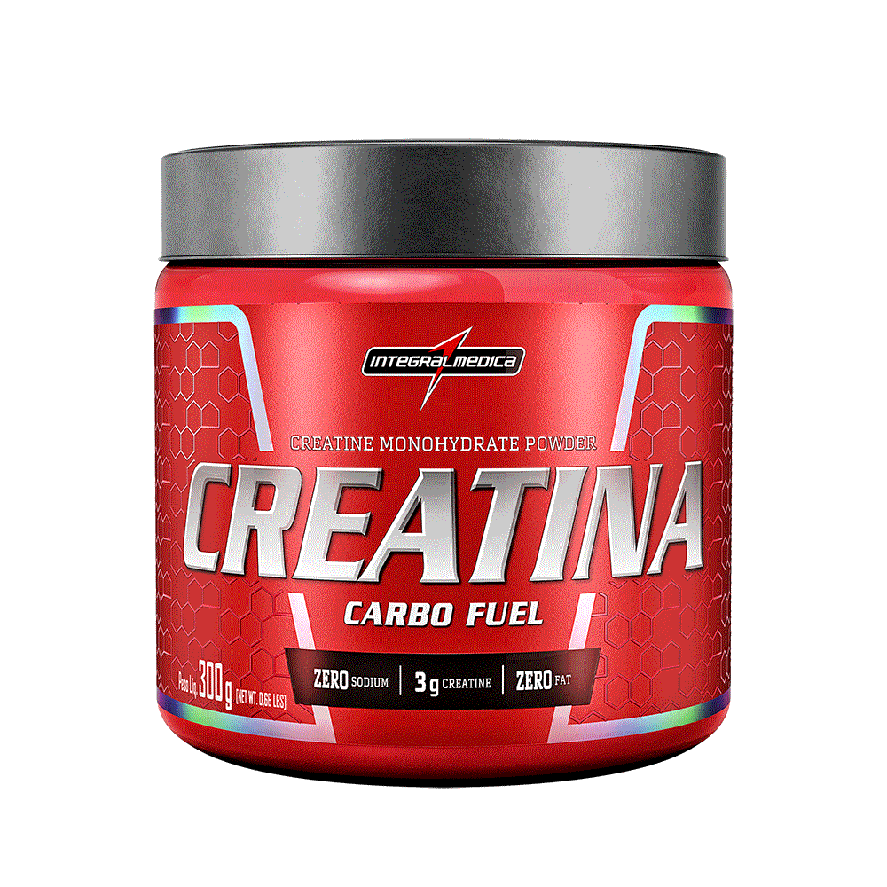 CREATINA CARBO FUEL - 300g - INTEGRAL MÉDICA