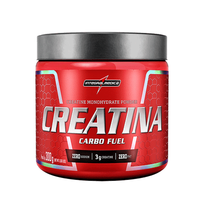 CREATINA CARBO FUEL - 300g - INTEGRAL MÉDICA