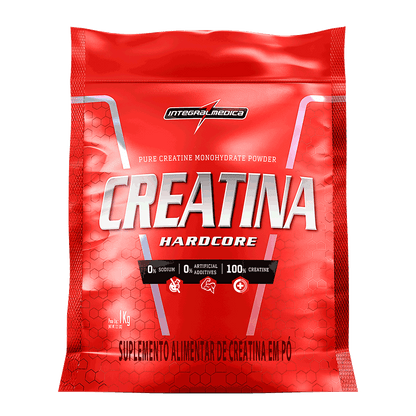 CREATINA 100% Pura - REFIL 1kg - INTEGRAL MÉDICA