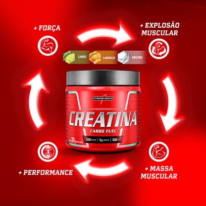 CREATINA CARBO FUEL - 300g - INTEGRAL MÉDICA