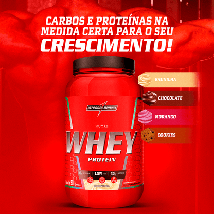 NUTRI WHEY PROTEIN - 900g - POTE - INTEGRAL MÉDICA