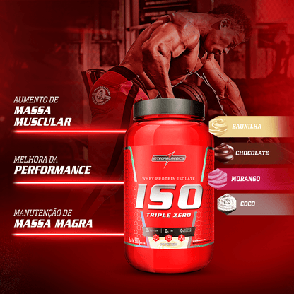 WHEY PROTEIN ISOLADO - 900g - POTE - INTEGRAL MÉDICA