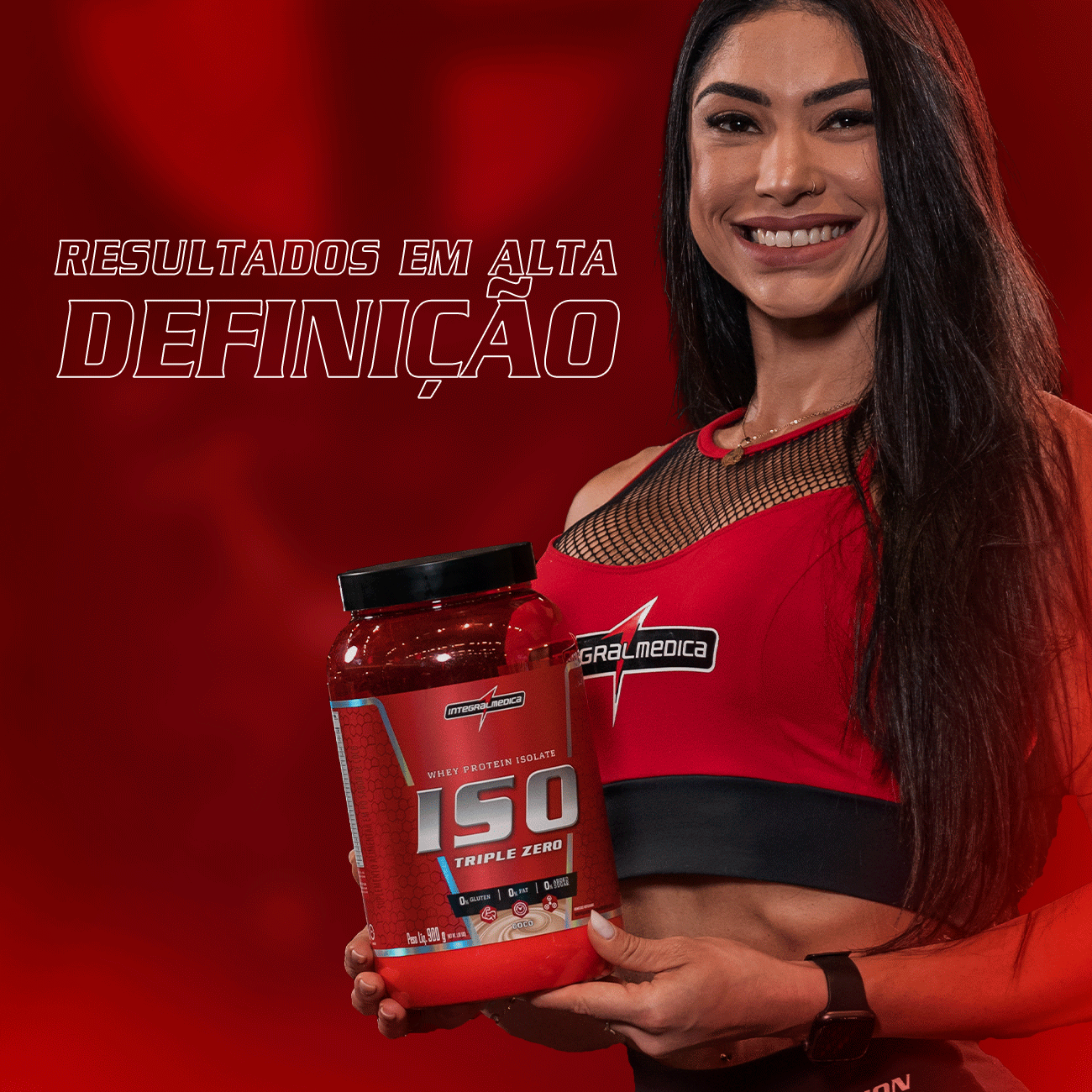 WHEY PROTEIN ISOLADO - 900g - POTE - INTEGRAL MÉDICA