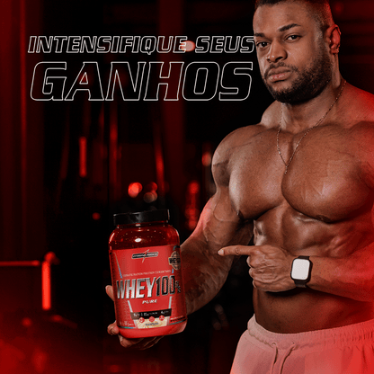 WHEY 100% - PROTEIN CONCENTRADO - 900g - POTE - INTEGRAL MÉDICA