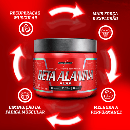 BETA-ALANINA - 123g - INTEGRAL MÉDICA