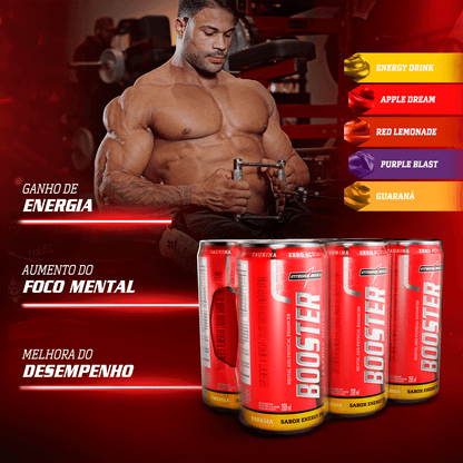 BOOSTER ENERGY DRINK - 269ml - INTEGRAL MÉDICA