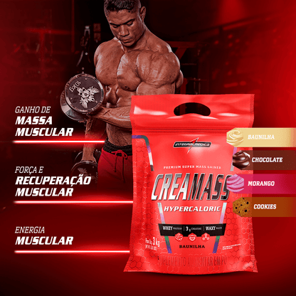 CREAMASS HYPERCALORIC COM CREATINA - 3Kg - REFIL - INTEGRAL MÉDICA