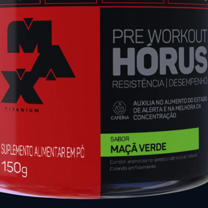 PRÉ-TREINO HÓRUS 150g - MAX TITANIUM