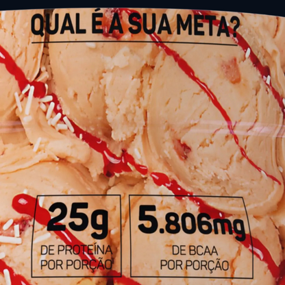 TOP WHEY 3W + SABOR - POTE - 900g - MAX TITANIUM