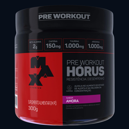 PRÉ-TREINO HÓRUS 300g - MAX TITANIUM