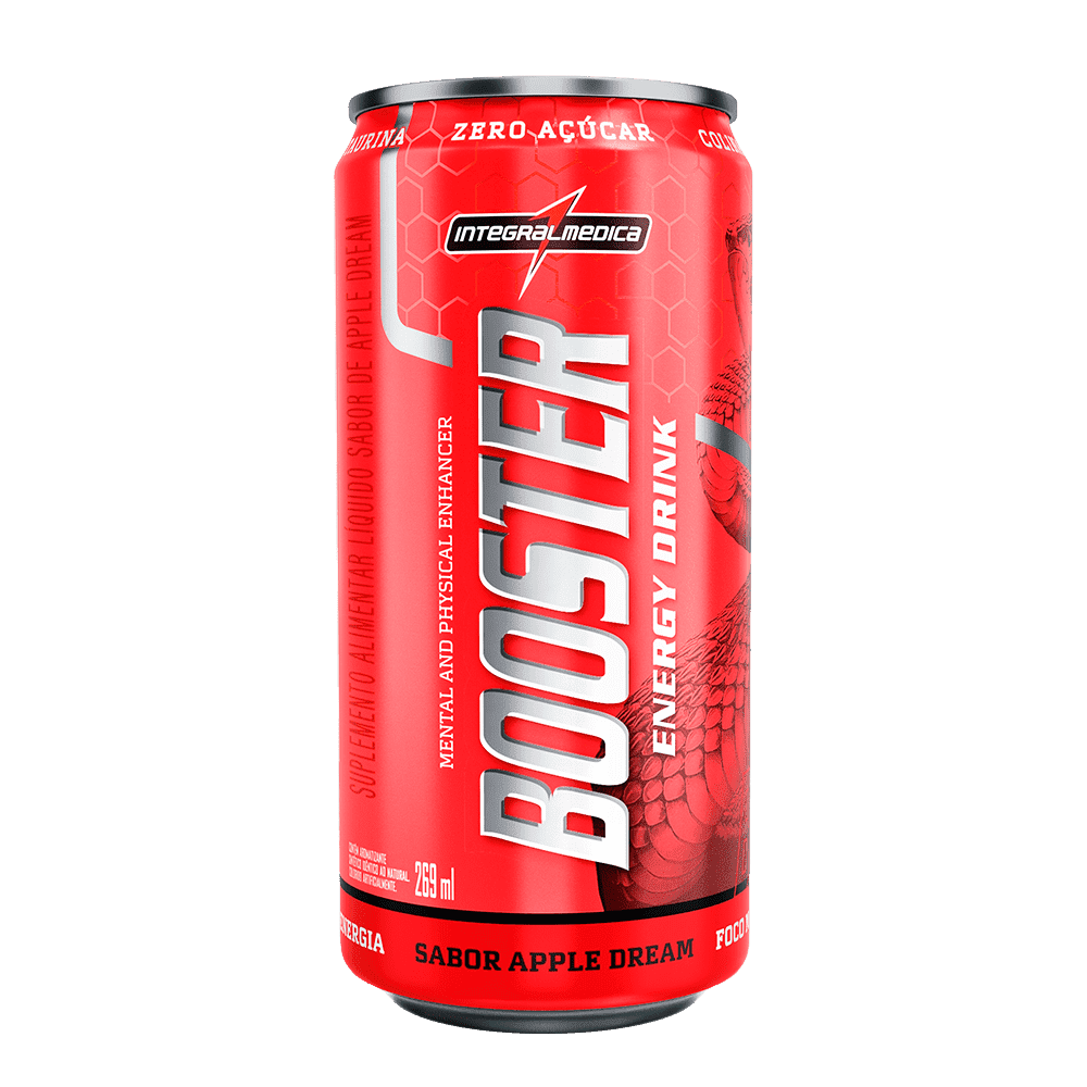 BOOSTER ENERGY DRINK - 269ml - INTEGRAL MÉDICA