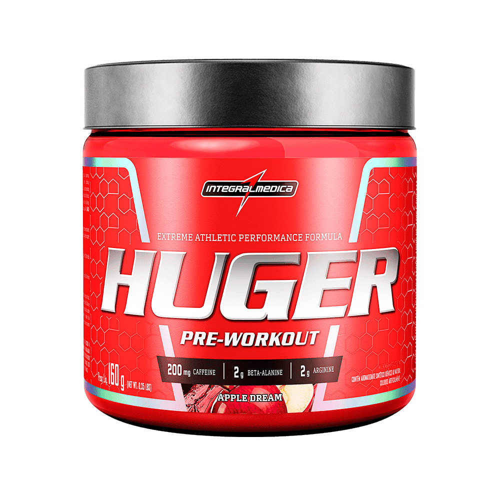 HUGER PRÉ-TREINO  - 160g - INTEGRAL MÉDICA