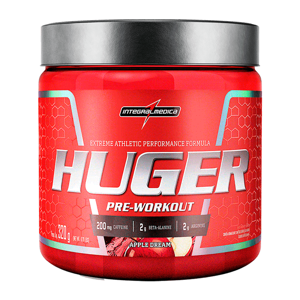 HUGER PRÉ-TREINO - 320g - INTEGRAL MÉDICA