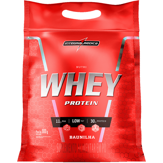 NUTRI WHEY PROTEIN - 900g - REFIL - INTEGRAL MÉDICA