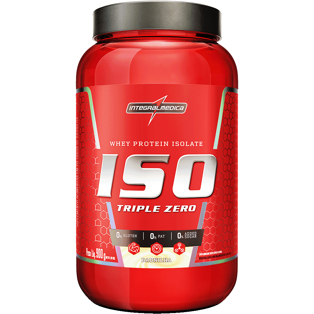 WHEY PROTEIN ISOLADO - 900g - POTE - INTEGRAL MÉDICA
