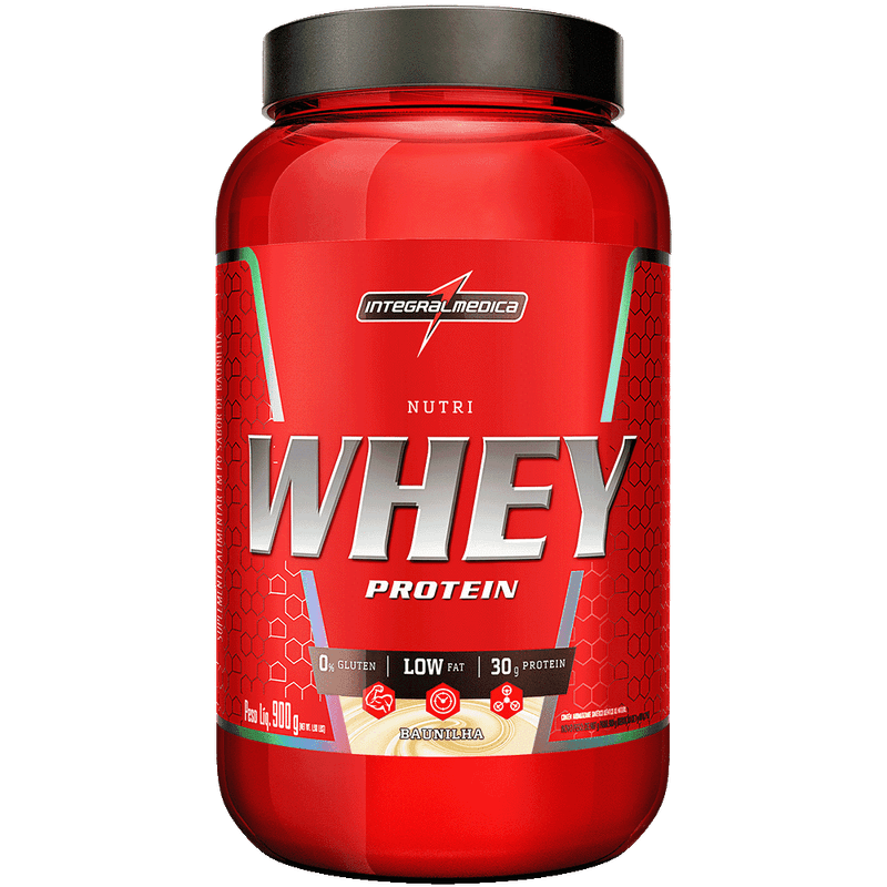 NUTRI WHEY PROTEIN - 900g - POTE - INTEGRAL MÉDICA