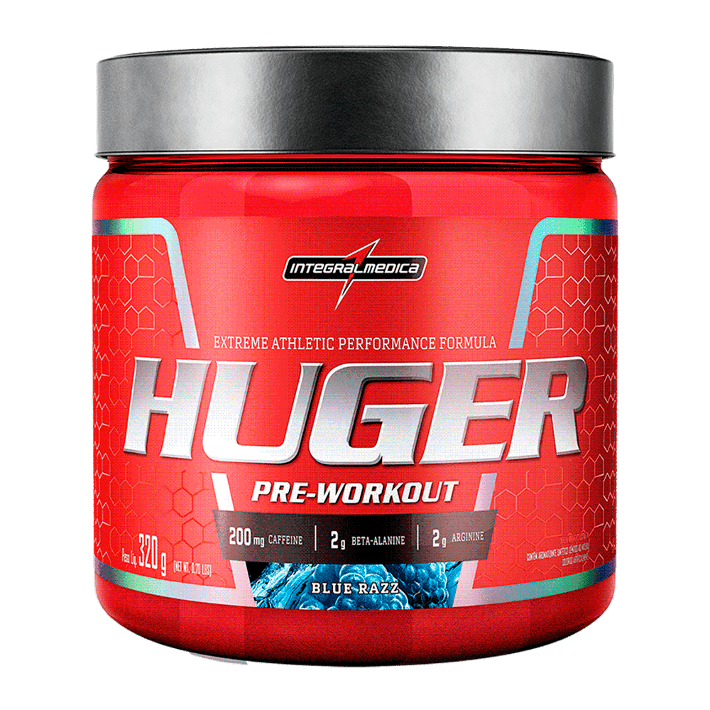 HUGER PRÉ-TREINO - 320g - INTEGRAL MÉDICA