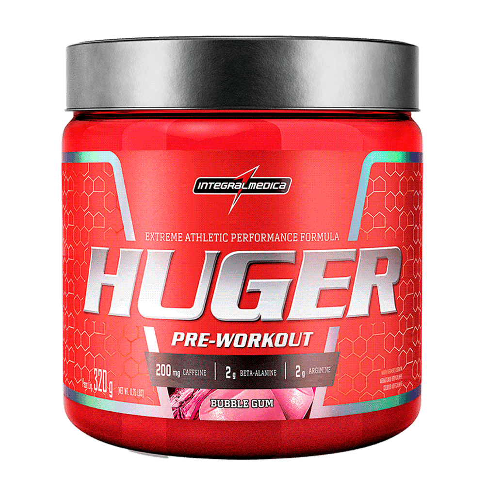 HUGER PRÉ-TREINO - 320g - INTEGRAL MÉDICA