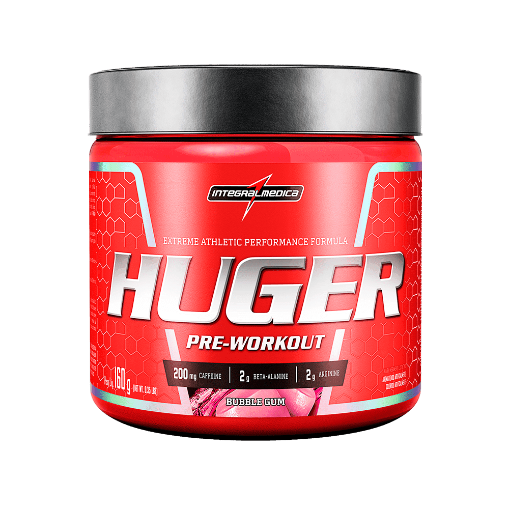 HUGER PRÉ-TREINO  - 160g - INTEGRAL MÉDICA