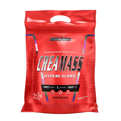 CREAMASS HYPERCALORIC COM CREATINA - 3Kg - REFIL - INTEGRAL MÉDICA