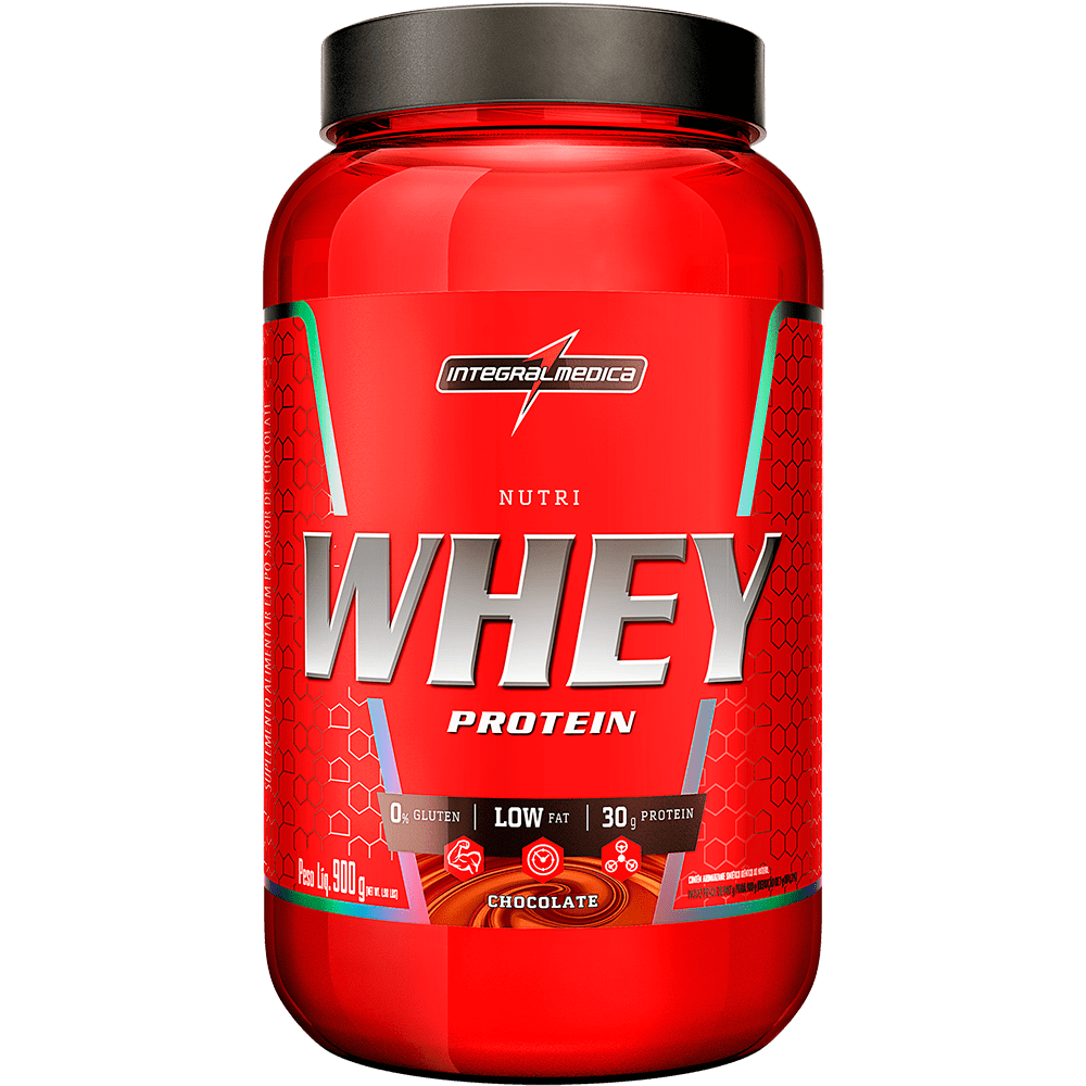 NUTRI WHEY PROTEIN - 900g - POTE - INTEGRAL MÉDICA