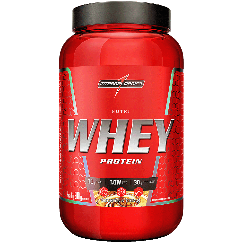 NUTRI WHEY PROTEIN - 900g - POTE - INTEGRAL MÉDICA