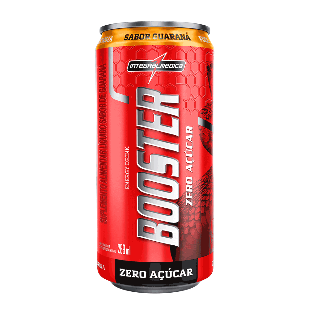 BOOSTER ENERGY DRINK - 269ml - INTEGRAL MÉDICA