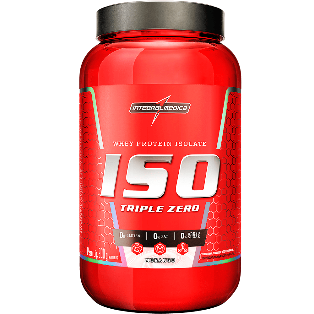 WHEY PROTEIN ISOLADO - 900g - POTE - INTEGRAL MÉDICA