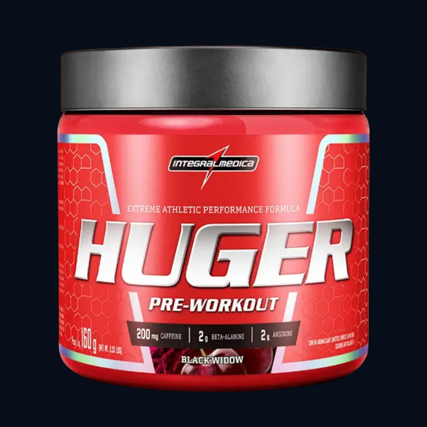 HUGER PRÉ-TREINO  - 160g - INTEGRAL MÉDICA