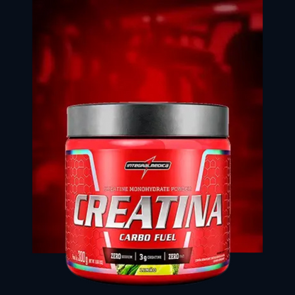 CREATINA CARBO FUEL - 300g - INTEGRAL MÉDICA