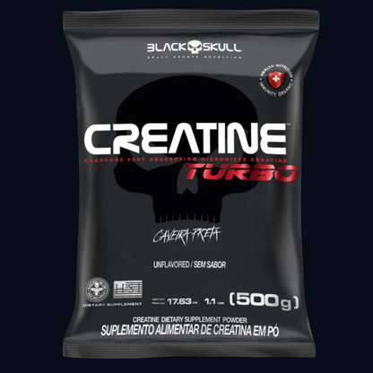 CREATINE TURBO 500g (REFFIL) - BLACK SKULL