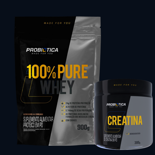 COMBO - 100% CREA - PROBIÓTICA