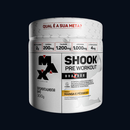 PRÉ TREINO SHOOK - RAFAEL BRANDÃO 300g - MAX TITANIUM