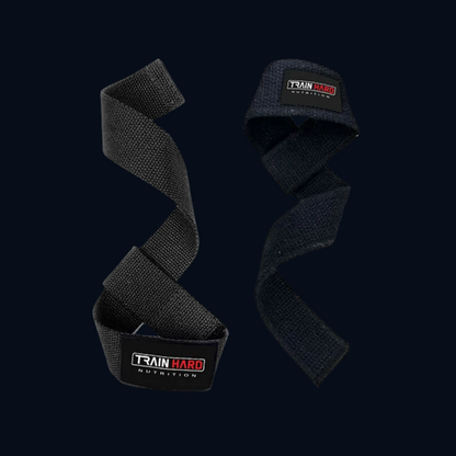 STRAP PARA MUSCULAÇÃO E ACADEMIA - TRAIN HARD NUTRITION