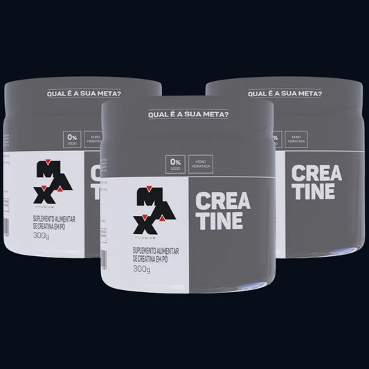 COMBO - 3X CREATINE - 300g - MAX TITANIUM