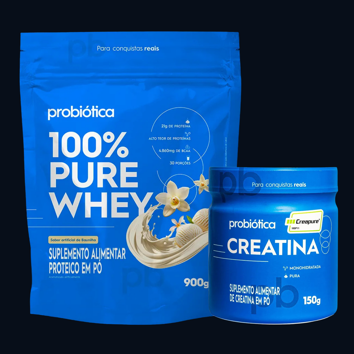 COMBO - 100% CREAPURE - PROBIÓTICA