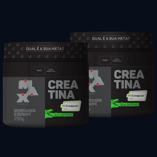 COMBO - 2X CREATINA CREAPURE EDIÇÃO RAMON DINO - 250g - MAX TITANIUM